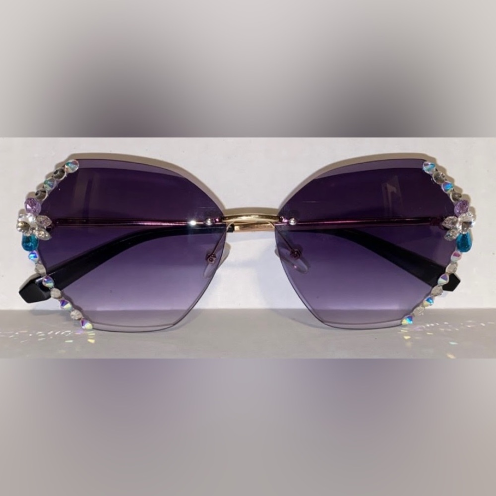 Rhinestone sunglasses